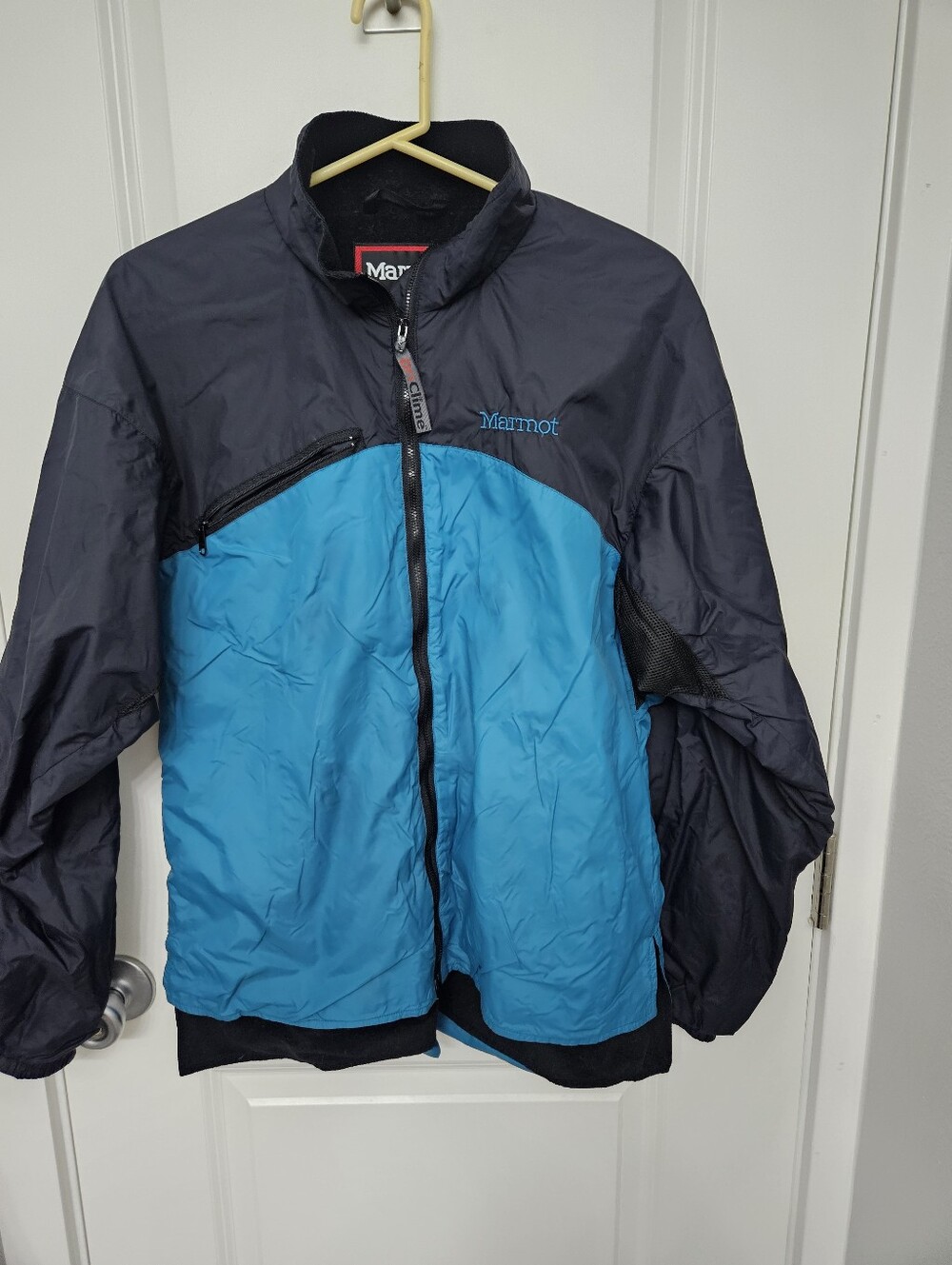 Marmot Jacket Women's Large Blue Black